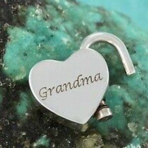 Rare Tiffany and Co. Heart Padlock Pendant